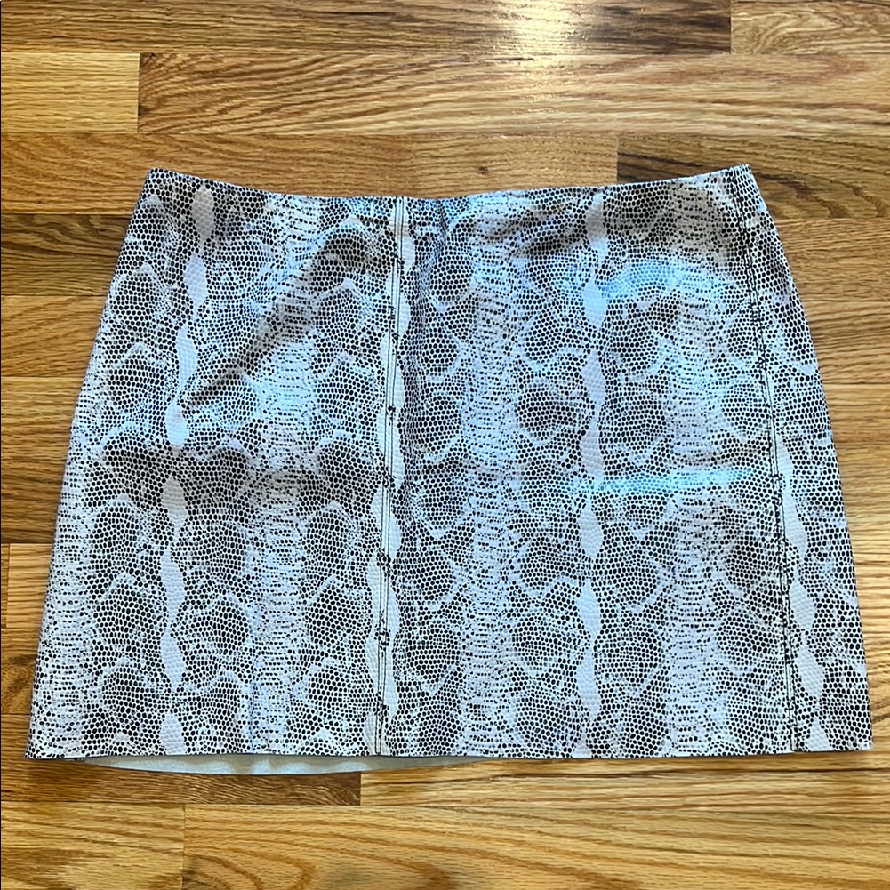 Alice + Olivia Blue Gray Mini Pencil Skirt